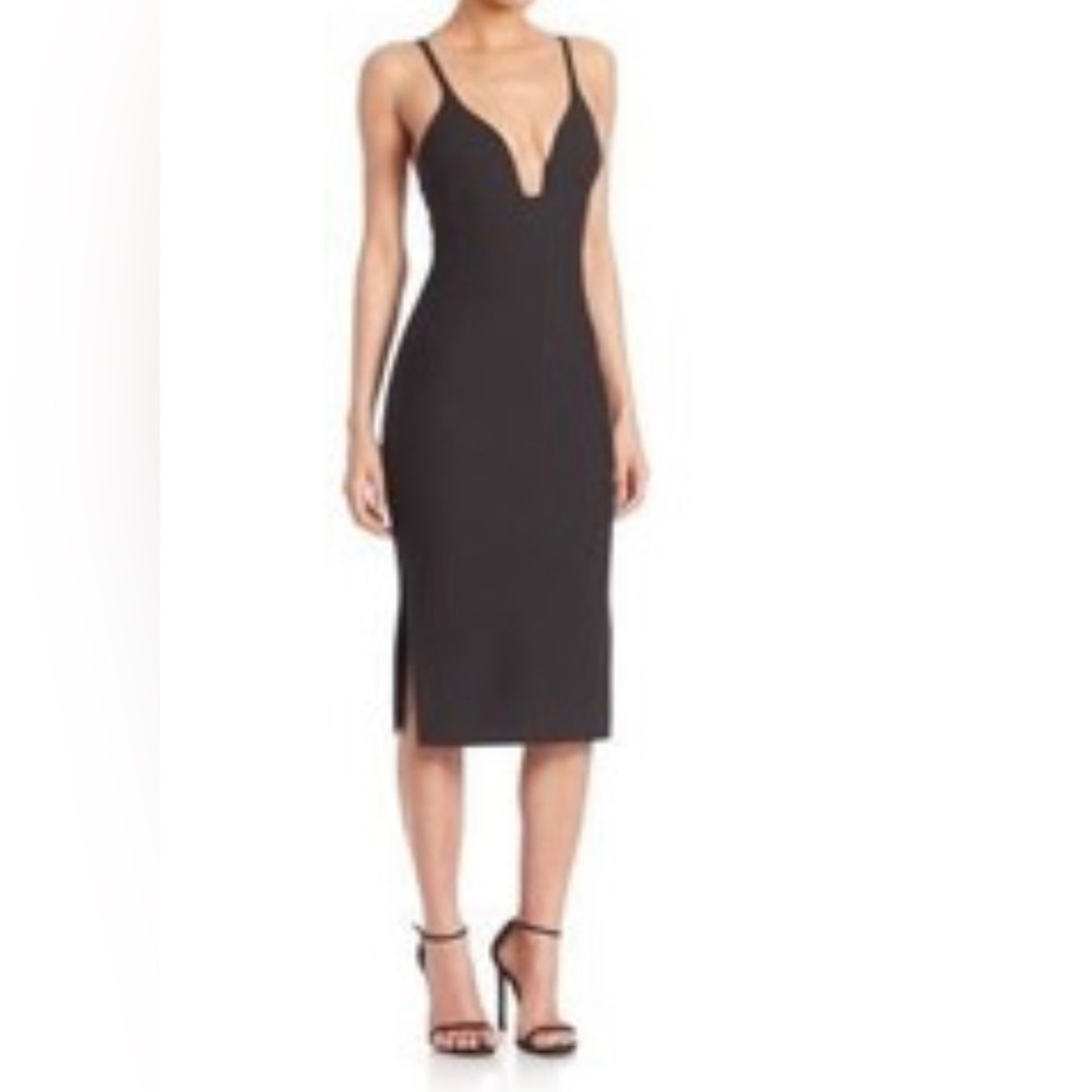 Cinq A Sep Ara dress Size 2 Little Black dress - Picture 2 of 8